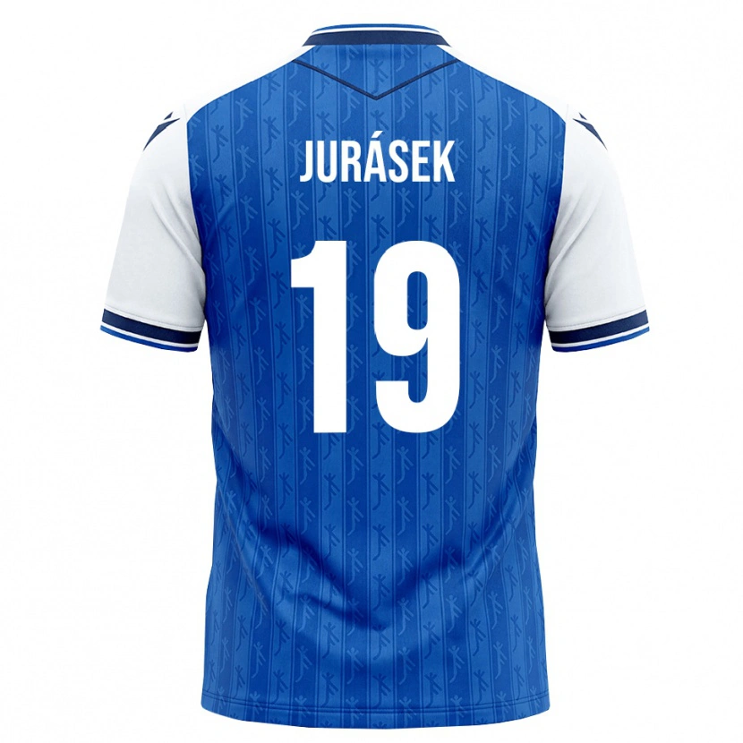 Danxen Herren David Jurásek #19 Königsblau Weiß Heimtrikot Trikot 2026/27 T-Shirt Österreich