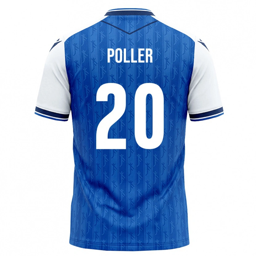 Danxen Herren Tiago Poller #20 Königsblau Weiß Heimtrikot Trikot 2026/27 T-Shirt Österreich