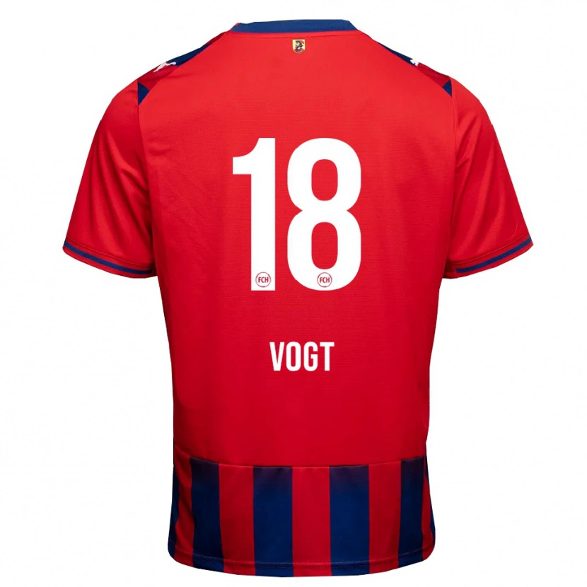 Danxen Herren Alessandro Vogt #18 Königsblau Weiß Rot Heimtrikot Trikot 2026/27 T-Shirt Österreich