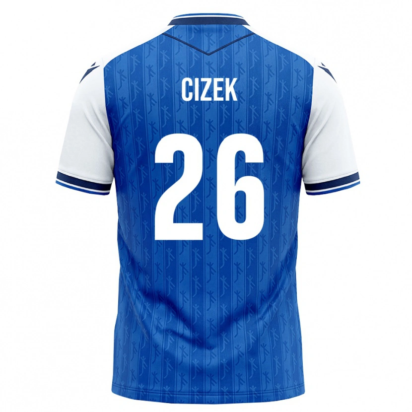 Danxen Herren Krystof Cizek #26 Königsblau Weiß Heimtrikot Trikot 2026/27 T-Shirt Österreich