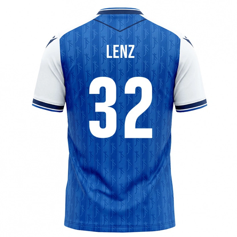 Danxen Herren Cajetan Lenz #32 Königsblau Weiß Heimtrikot Trikot 2026/27 T-Shirt Österreich
