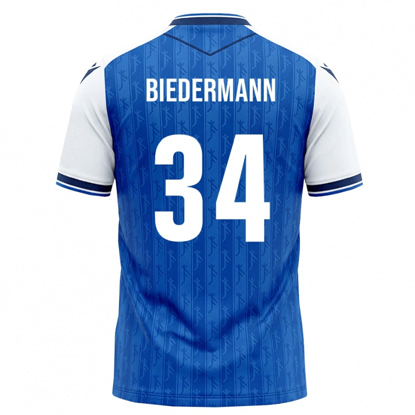 Danxen Herren Nico Biedermann #34 Königsblau Weiß Heimtrikot Trikot 2026/27 T-Shirt Österreich