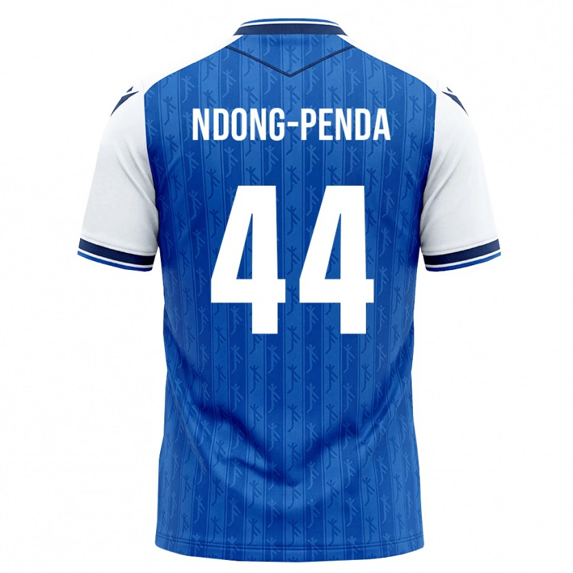 Danxen Herren Maxime Ndong-Penda #44 Königsblau Weiß Heimtrikot Trikot 2026/27 T-Shirt Österreich