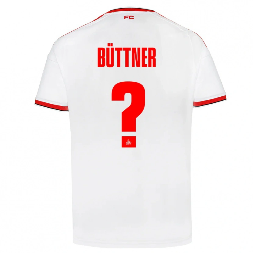Danxen Herren Lasse Büttner #0 Weiß Rot Schwarz Heimtrikot Trikot 2026/27 T-Shirt Österreich