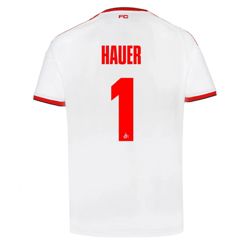 Danxen Herren Luis Hauer #1 Weiß Rot Schwarz Heimtrikot Trikot 2026/27 T-Shirt Österreich