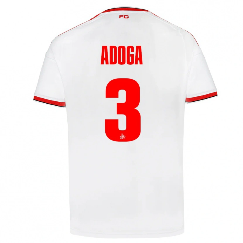 Danxen Herren Brian Adoga #3 Weiß Rot Schwarz Heimtrikot Trikot 2026/27 T-Shirt Österreich