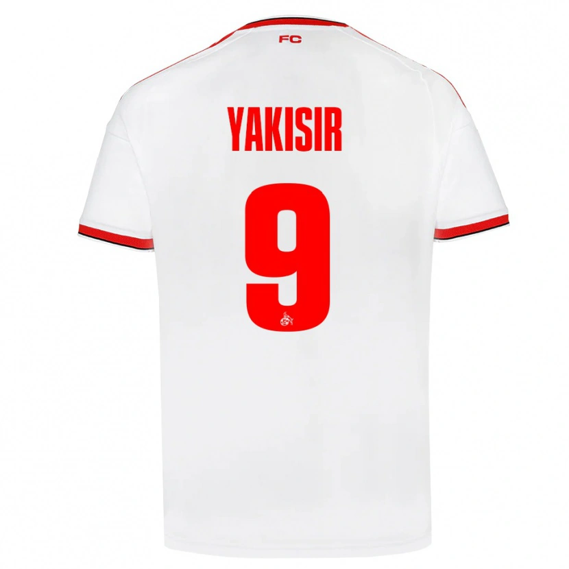 Danxen Herren Emir-Ahmet Yakisir #9 Weiß Rot Schwarz Heimtrikot Trikot 2026/27 T-Shirt Österreich