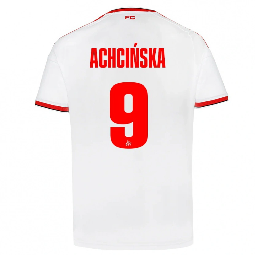 Danxen Herren Adriana Achcińska #9 Weiß Rot Schwarz Heimtrikot Trikot 2026/27 T-Shirt Österreich