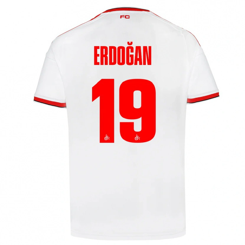 Danxen Herren Eymen Erdoğan #19 Weiß Rot Schwarz Heimtrikot Trikot 2026/27 T-Shirt Österreich