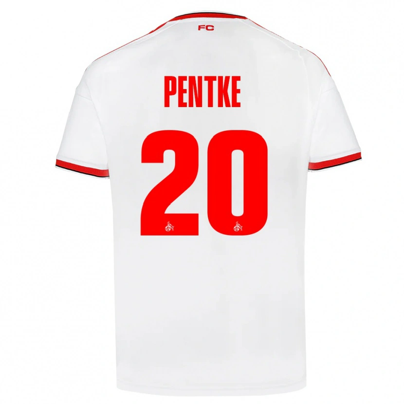 Danxen Herren Philipp Pentke #20 Weiß Rot Schwarz Heimtrikot Trikot 2026/27 T-Shirt Österreich