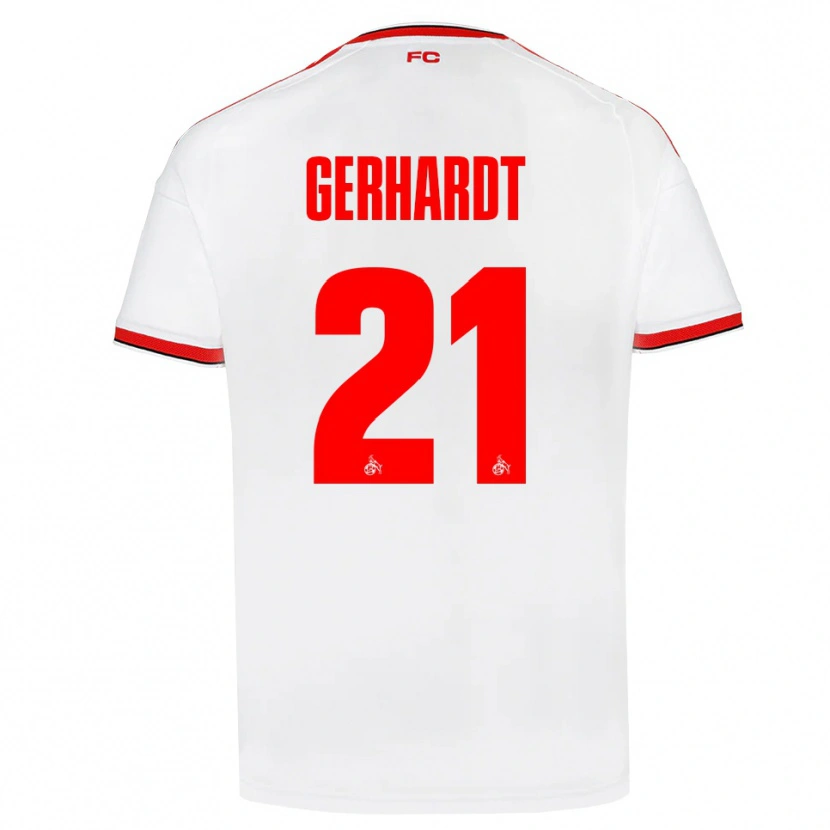 Danxen Herren Anna Gerhardt #21 Weiß Rot Schwarz Heimtrikot Trikot 2026/27 T-Shirt Österreich
