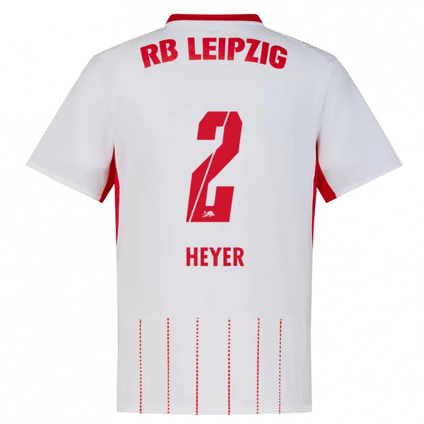 Danxen Herren Friedrich Heyer #2 Rot Weiß Gelb Heimtrikot Trikot 2026/27 T-Shirt Österreich