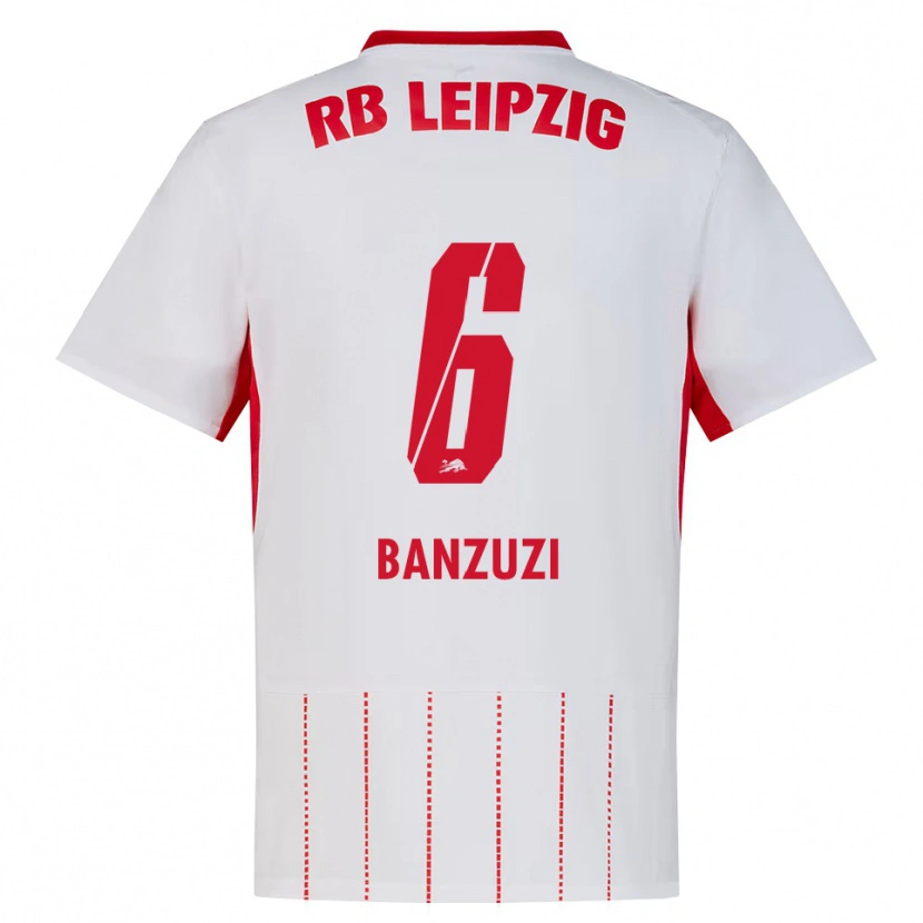 Danxen Herren Ezechiel Banzuzi #6 Rot Weiß Gelb Heimtrikot Trikot 2026/27 T-Shirt Österreich