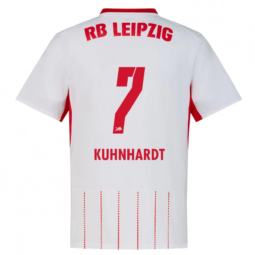 Danxen Herren Paul Kühnhardt #7 Rot Weiß Gelb Heimtrikot Trikot 2026/27 T-Shirt Österreich