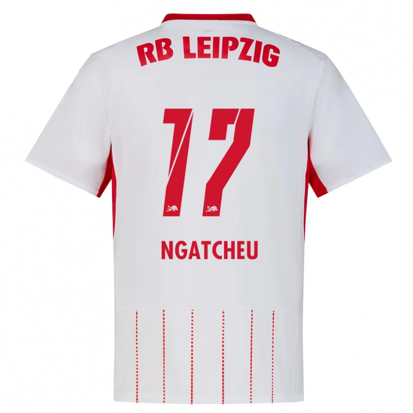 Danxen Herren Yohan Ngatcheu #17 Rot Weiß Gelb Heimtrikot Trikot 2026/27 T-Shirt Österreich
