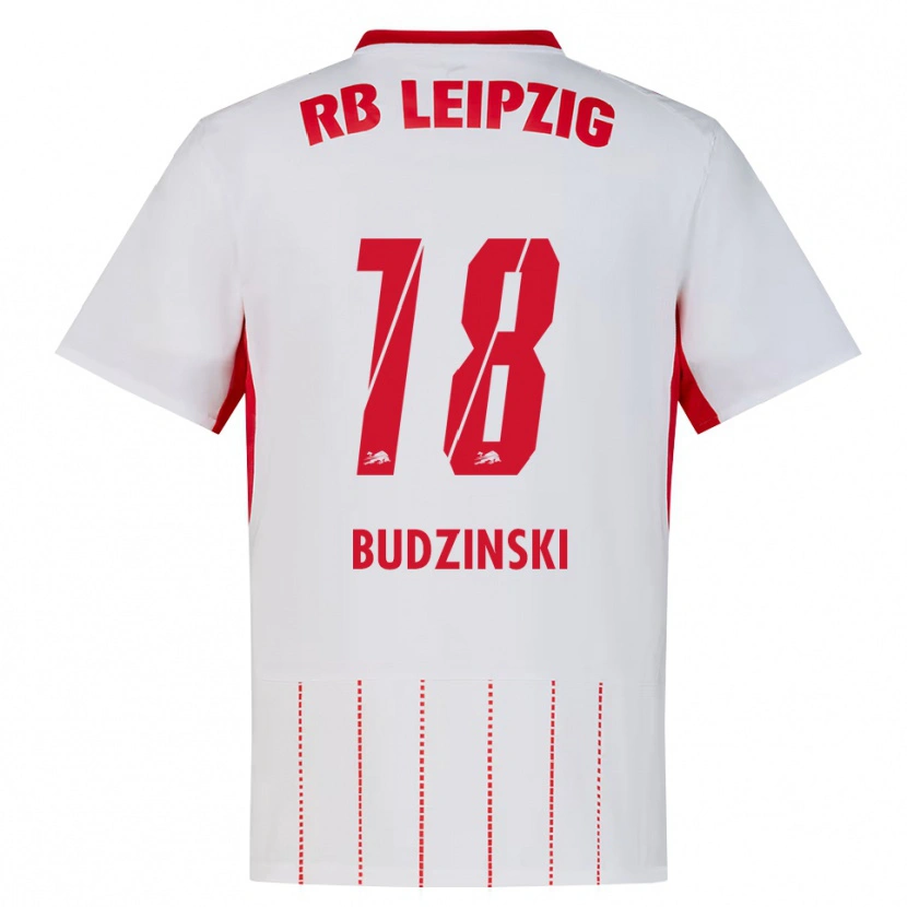 Danxen Herren Kurt Budzinski #18 Rot Weiß Gelb Heimtrikot Trikot 2026/27 T-Shirt Österreich