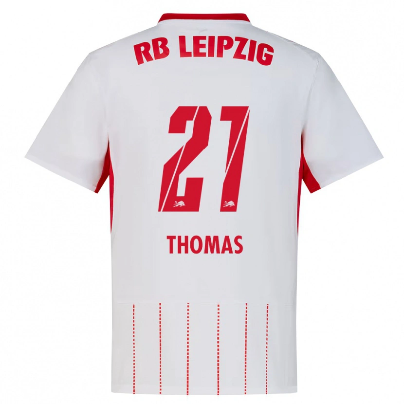 Danxen Herren Ayodele Thomas #21 Rot Weiß Gelb Heimtrikot Trikot 2026/27 T-Shirt Österreich