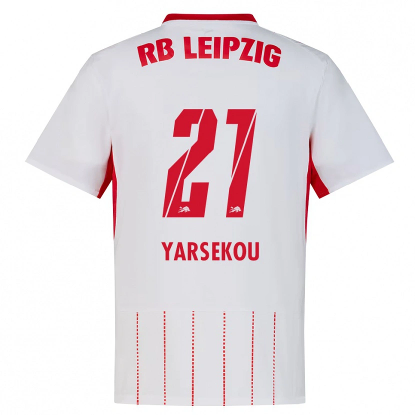 Danxen Herren Dilane Yarsekou #21 Rot Weiß Gelb Heimtrikot Trikot 2026/27 T-Shirt Österreich