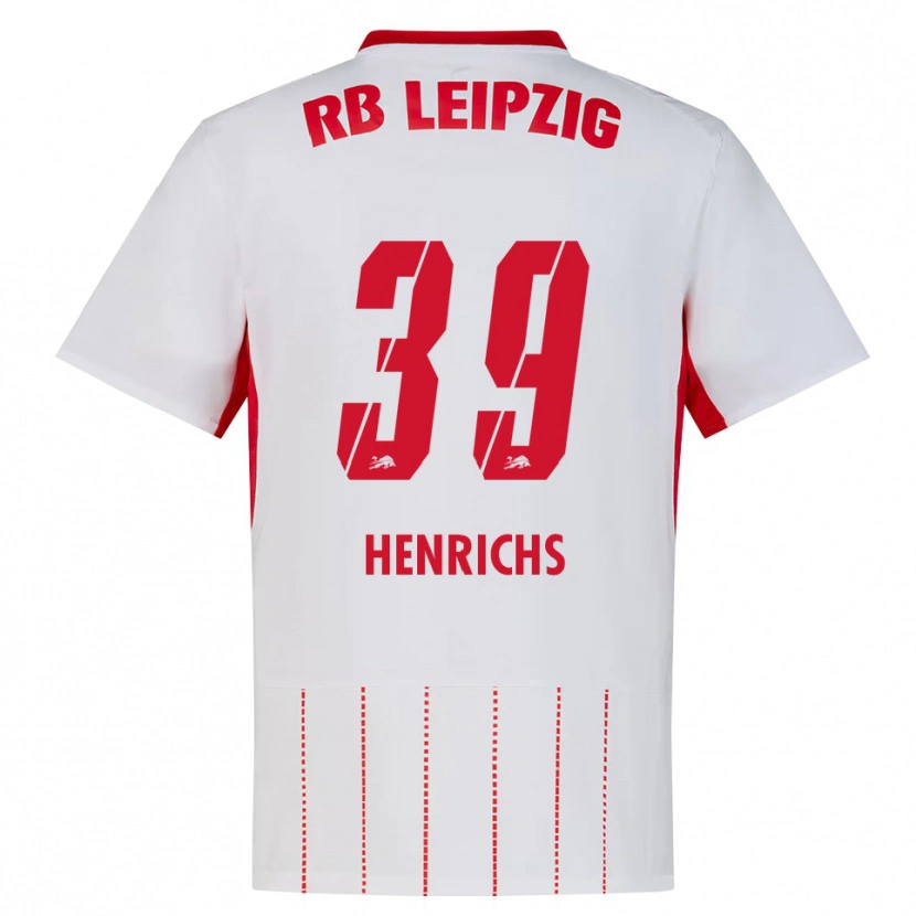 Danxen Herren Benjamin Henrichs #39 Rot Weiß Gelb Heimtrikot Trikot 2026/27 T-Shirt Österreich
