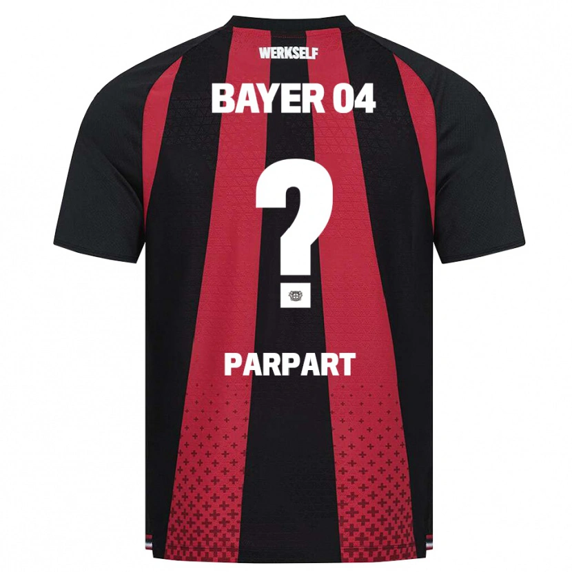 Danxen Herren Luis Parpart #0 Schwarz Weiß Rot Heimtrikot Trikot 2026/27 T-Shirt Österreich