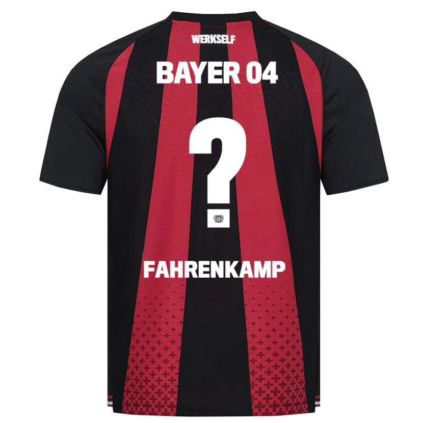 Danxen Herren Mike Fahrenkamp #0 Schwarz Weiß Rot Heimtrikot Trikot 2026/27 T-Shirt Österreich