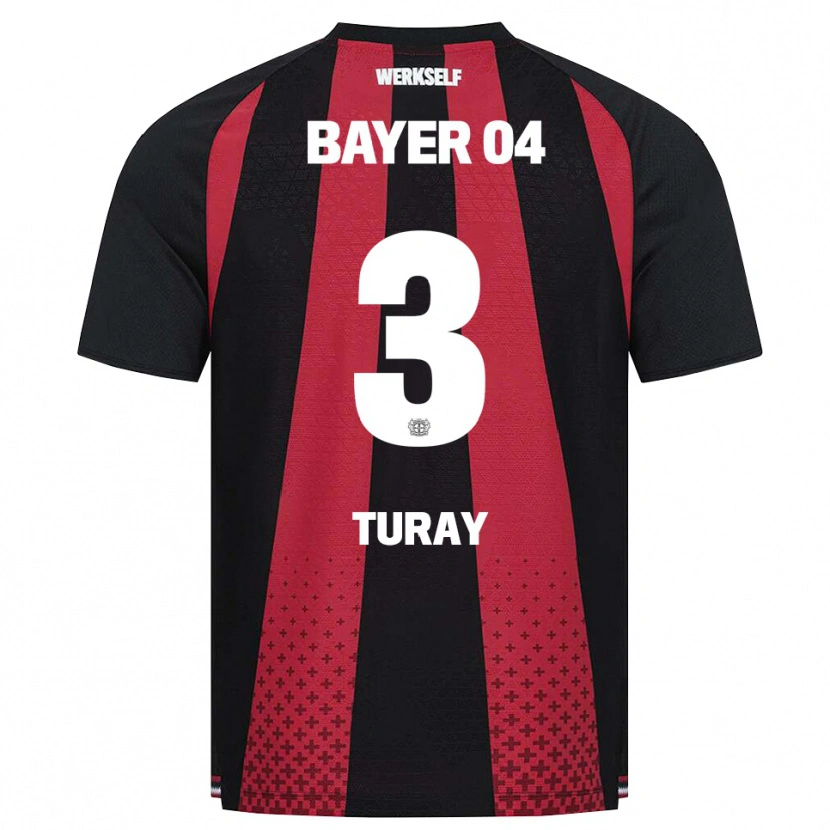Danxen Herren Osman Turay #3 Schwarz Weiß Rot Heimtrikot Trikot 2026/27 T-Shirt Österreich