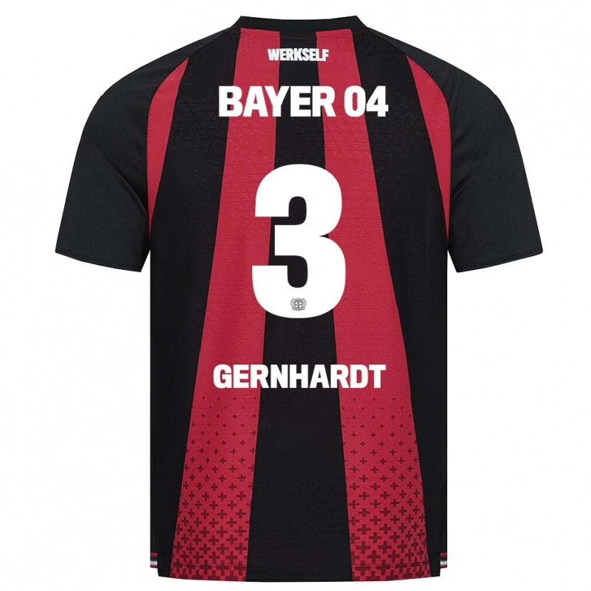 Danxen Herren Nils Gernhardt #3 Schwarz Weiß Rot Heimtrikot Trikot 2026/27 T-Shirt Österreich