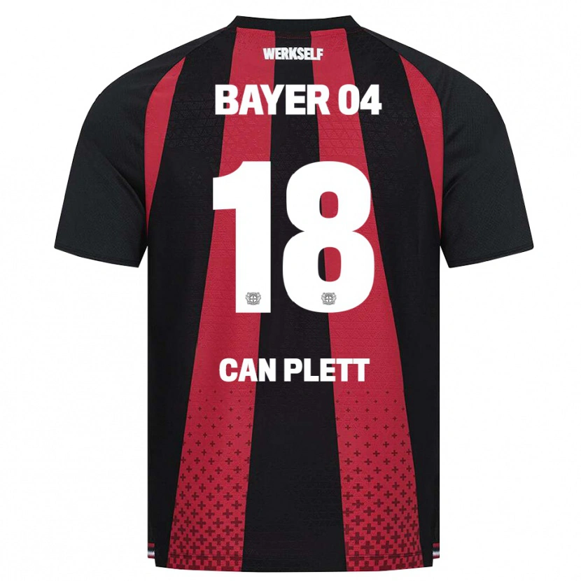 Danxen Herren Nico Can Plett #18 Schwarz Weiß Rot Heimtrikot Trikot 2026/27 T-Shirt Österreich