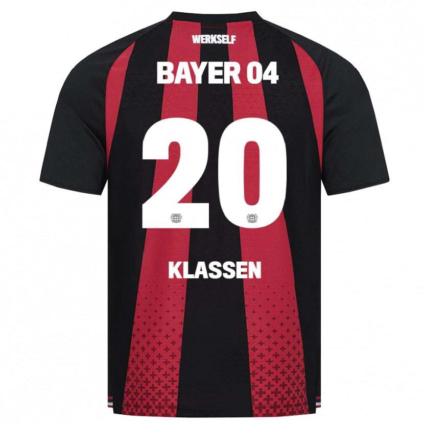 Danxen Herren Ole Klaßen #20 Schwarz Weiß Rot Heimtrikot Trikot 2026/27 T-Shirt Österreich