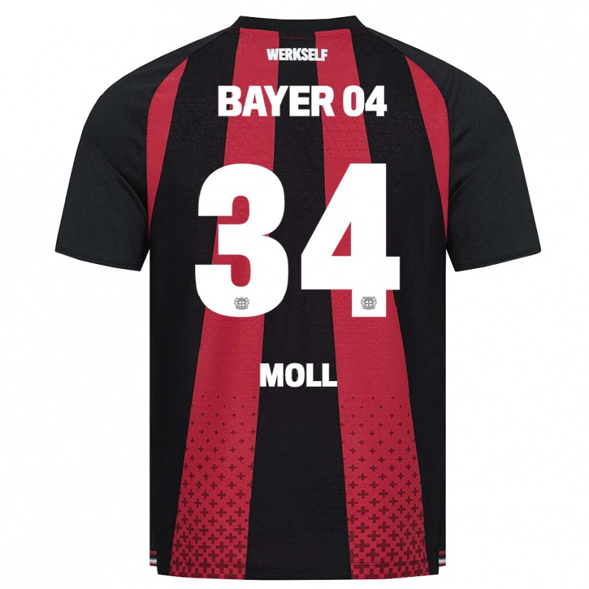 Danxen Herren Anne Moll #34 Schwarz Weiß Rot Heimtrikot Trikot 2026/27 T-Shirt Österreich