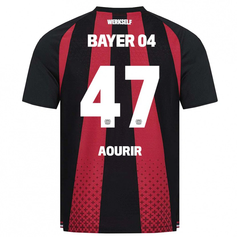 Danxen Herren Ayman Aourir #47 Schwarz Weiß Rot Heimtrikot Trikot 2026/27 T-Shirt Österreich