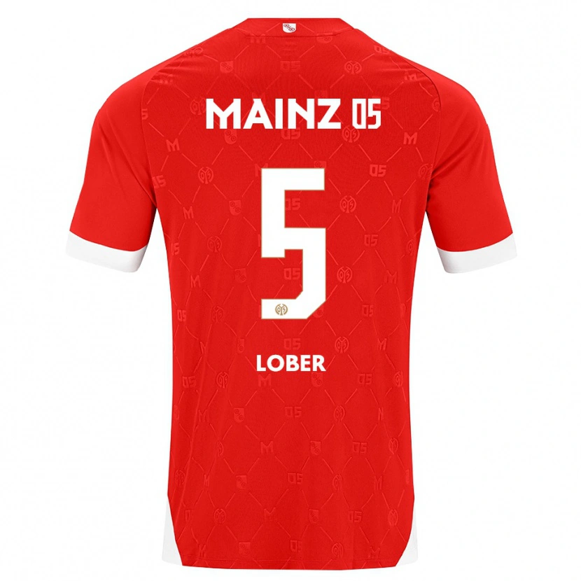 Danxen Herren Jana Löber #5 Rot Weiß Heimtrikot Trikot 2026/27 T-Shirt Österreich