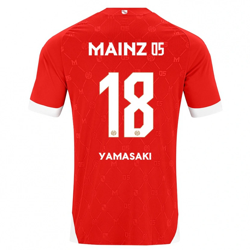 Danxen Herren Taiyu Yamasaki #18 Rot Weiß Heimtrikot Trikot 2026/27 T-Shirt Österreich