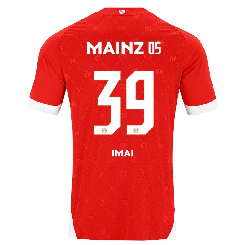 Danxen Herren Yurina Imai #39 Rot Weiß Heimtrikot Trikot 2026/27 T-Shirt Österreich