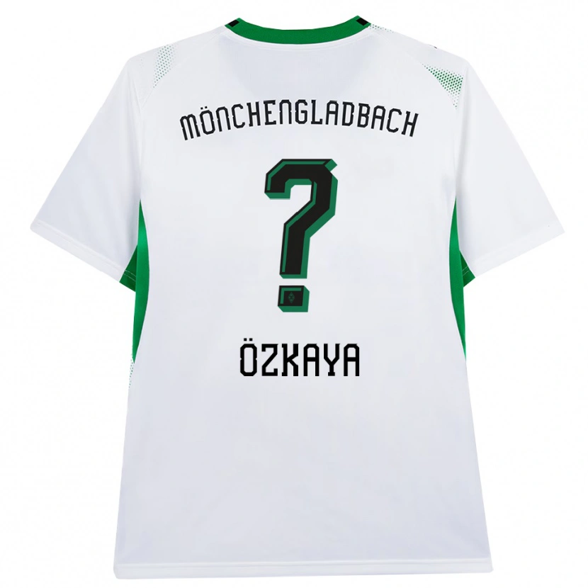 Danxen Herren Cengizhan Özkaya #0 Weiß Schwarz Grün Heimtrikot Trikot 2026/27 T-Shirt Österreich