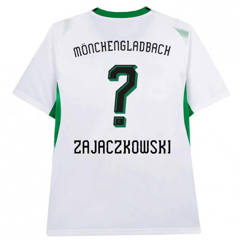 Danxen Herren Vincent Zajaczkowski #0 Weiß Schwarz Grün Heimtrikot Trikot 2026/27 T-Shirt Österreich