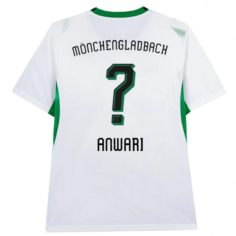Danxen Herren Hamza Anwari #0 Weiß Schwarz Grün Heimtrikot Trikot 2026/27 T-Shirt Österreich