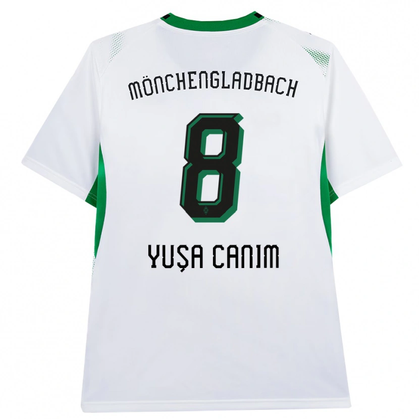 Danxen Herren Salih Yuşa Canım #8 Weiß Schwarz Grün Heimtrikot Trikot 2026/27 T-Shirt Österreich