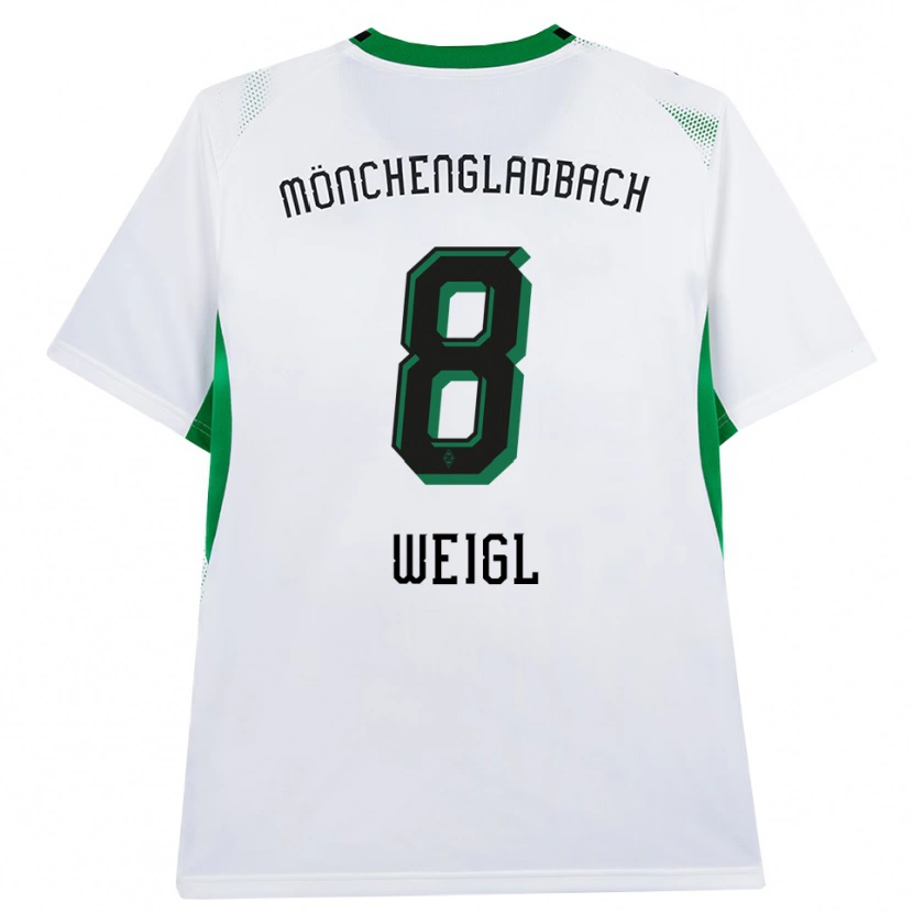 Danxen Herren Julian Weigl #8 Weiß Schwarz Grün Heimtrikot Trikot 2026/27 T-Shirt Österreich