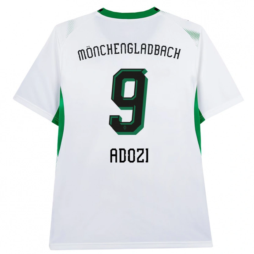 Danxen Herren Justin Adozi #9 Weiß Schwarz Grün Heimtrikot Trikot 2026/27 T-Shirt Österreich
