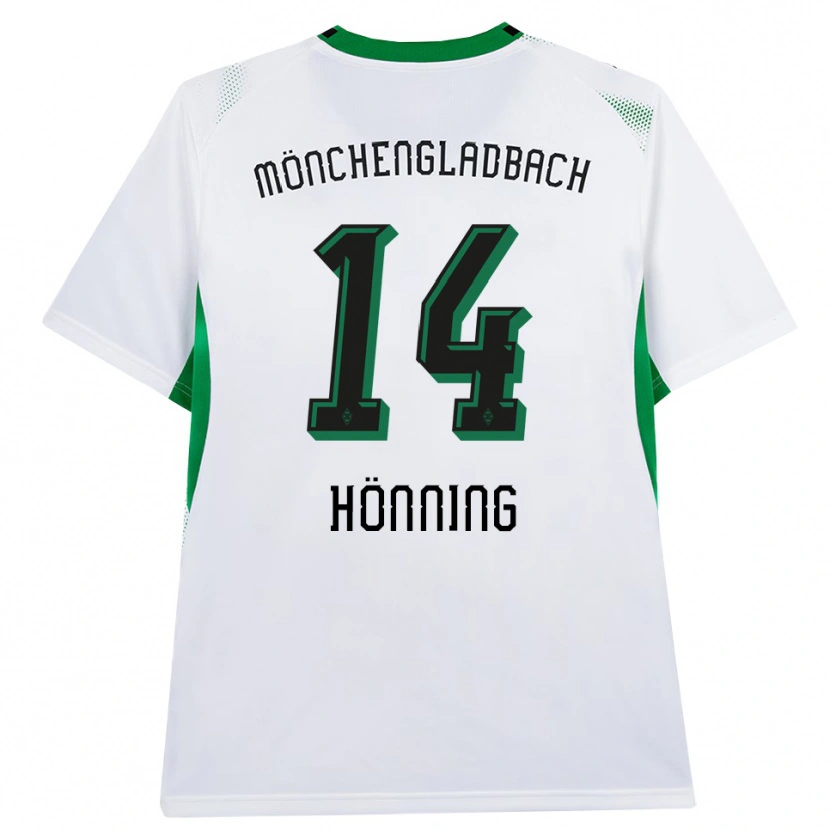 Danxen Herren Louis Hönning #14 Weiß Schwarz Grün Heimtrikot Trikot 2026/27 T-Shirt Österreich