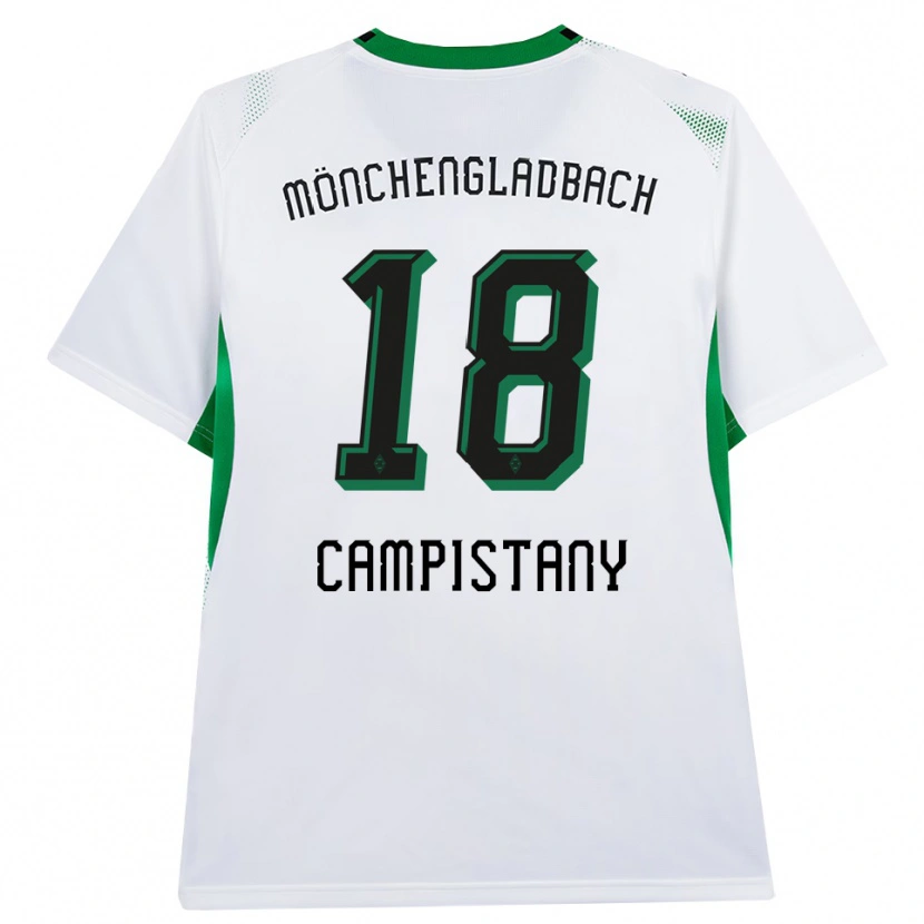 Danxen Herren Erik Corominas Campistany #18 Weiß Schwarz Grün Heimtrikot Trikot 2026/27 T-Shirt Österreich