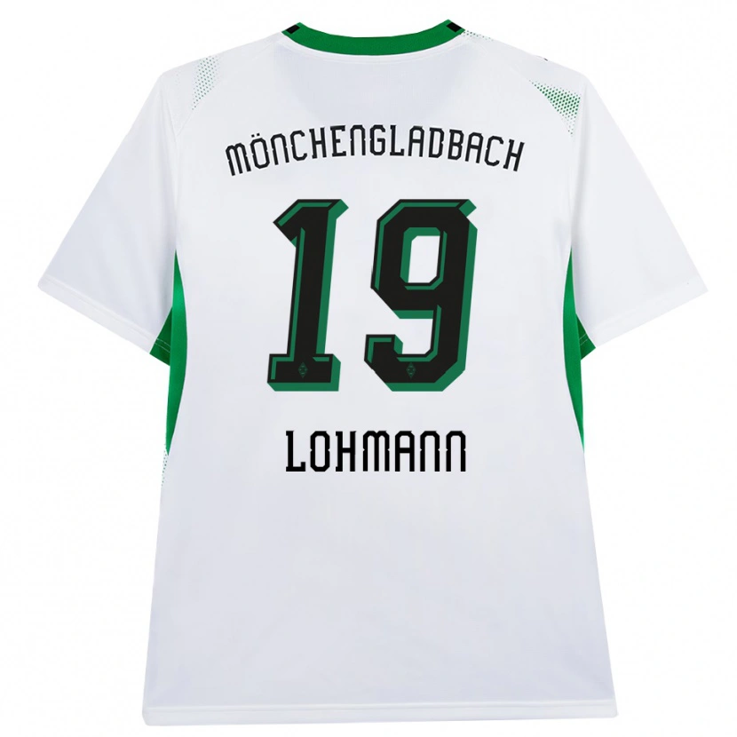 Danxen Herren Mona Lohmann #19 Weiß Schwarz Grün Heimtrikot Trikot 2026/27 T-Shirt Österreich