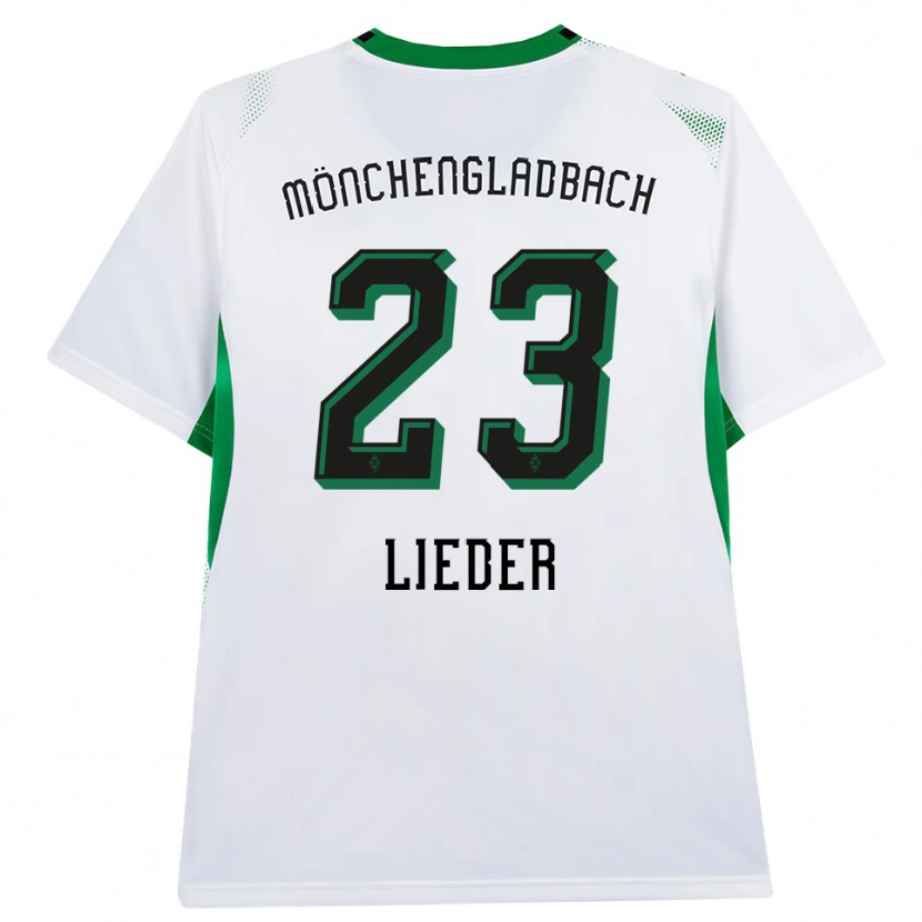Danxen Herren Michel Lieder #23 Weiß Schwarz Grün Heimtrikot Trikot 2026/27 T-Shirt Österreich