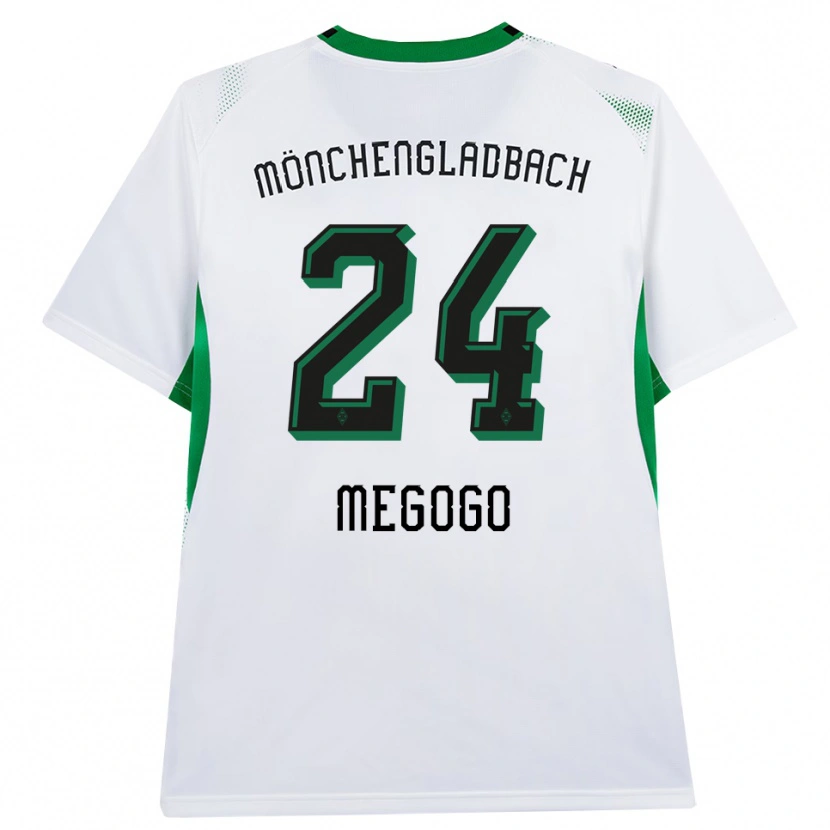 Danxen Herren Destini Megogo #24 Weiß Schwarz Grün Heimtrikot Trikot 2026/27 T-Shirt Österreich
