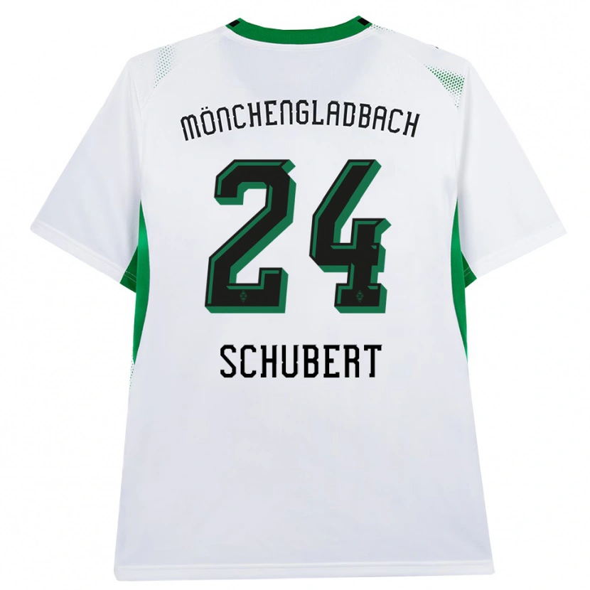 Danxen Herren Philipp Schubert #24 Weiß Schwarz Grün Heimtrikot Trikot 2026/27 T-Shirt Österreich