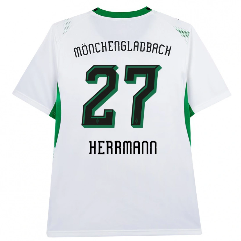 Danxen Herren Michelle Herrmann #27 Weiß Schwarz Grün Heimtrikot Trikot 2026/27 T-Shirt Österreich