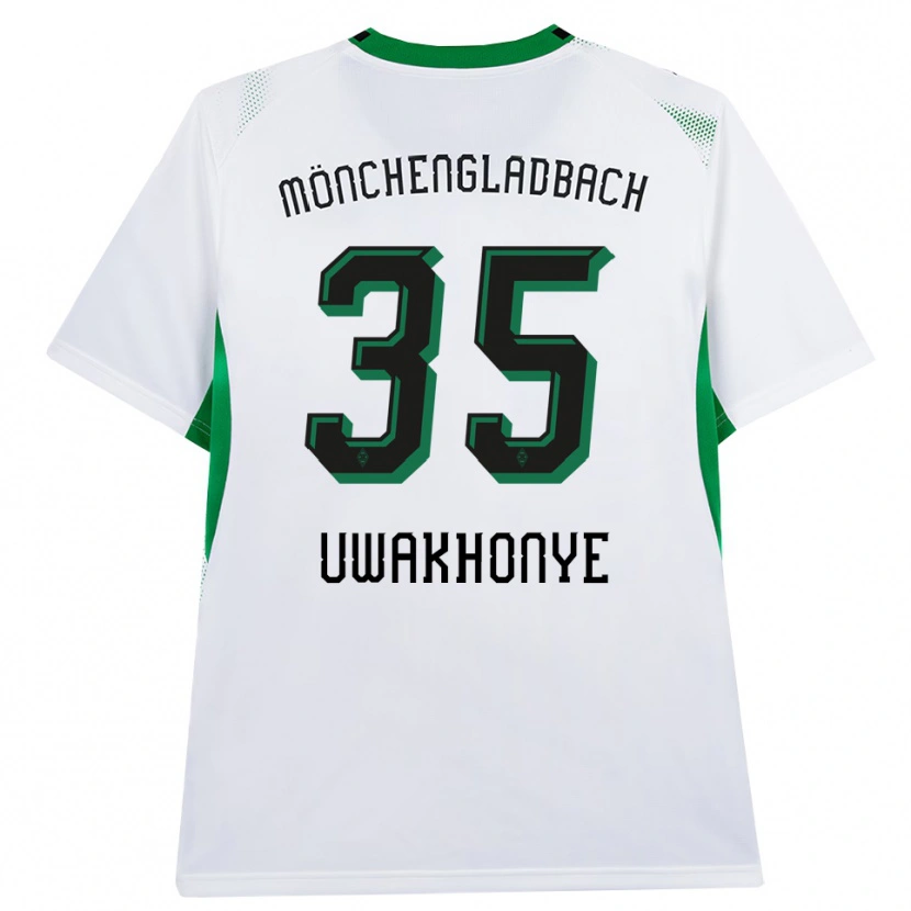 Danxen Herren Josiah Uwakhonye #35 Weiß Schwarz Grün Heimtrikot Trikot 2026/27 T-Shirt Österreich