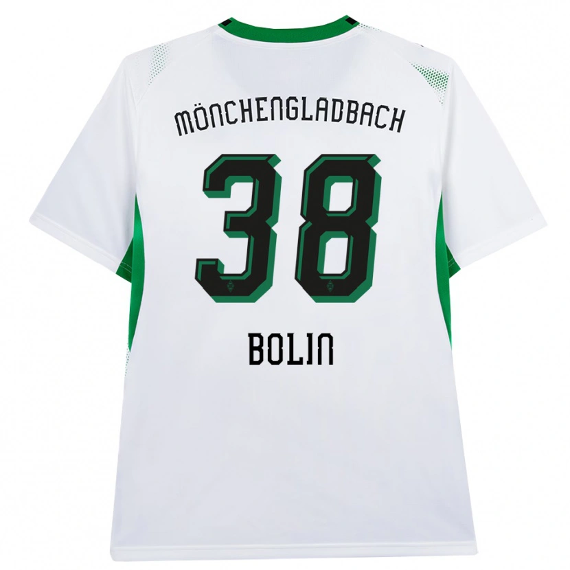 Danxen Herren Hugo Bolin #38 Weiß Schwarz Grün Heimtrikot Trikot 2026/27 T-Shirt Österreich