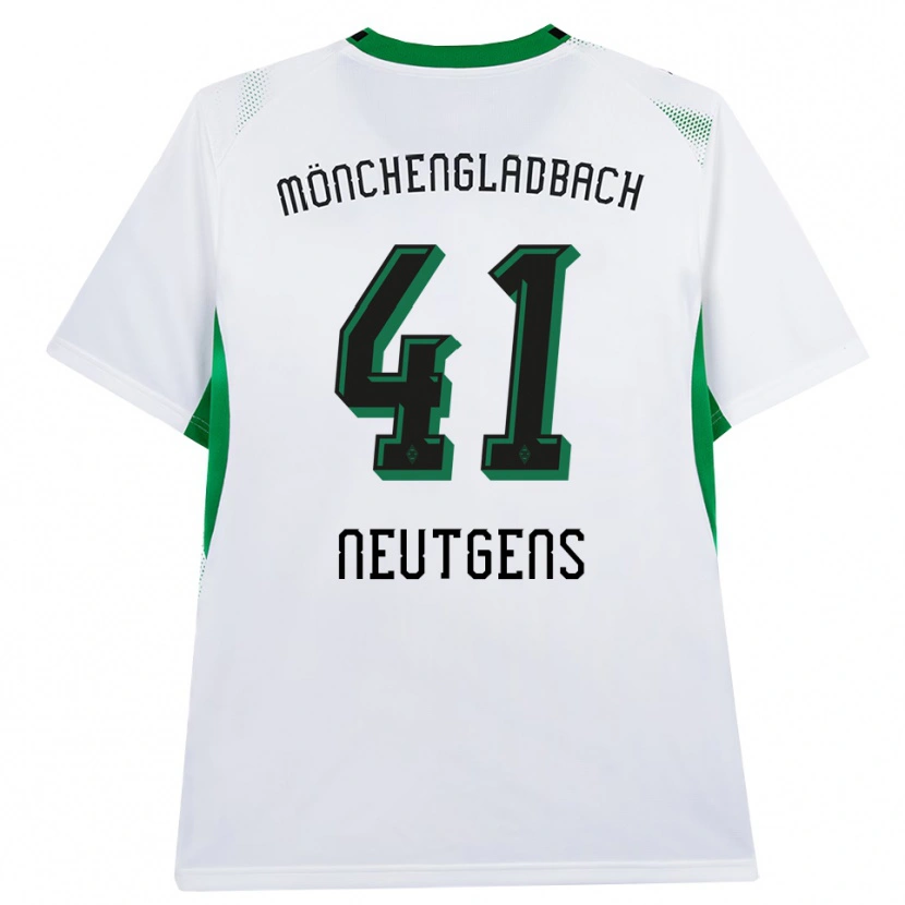 Danxen Herren Maximilian Neutgens #41 Weiß Schwarz Grün Heimtrikot Trikot 2026/27 T-Shirt Österreich